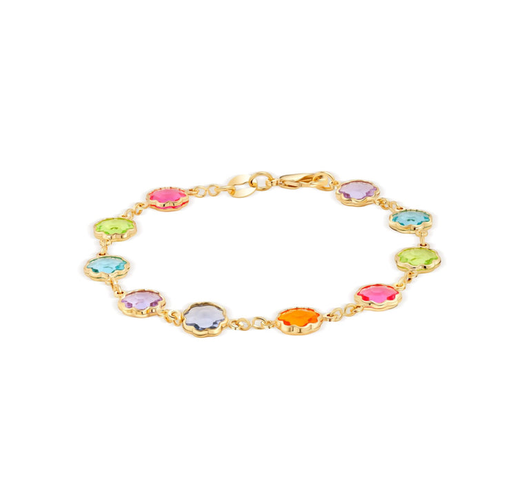Multi-Color Crystal Bracelet